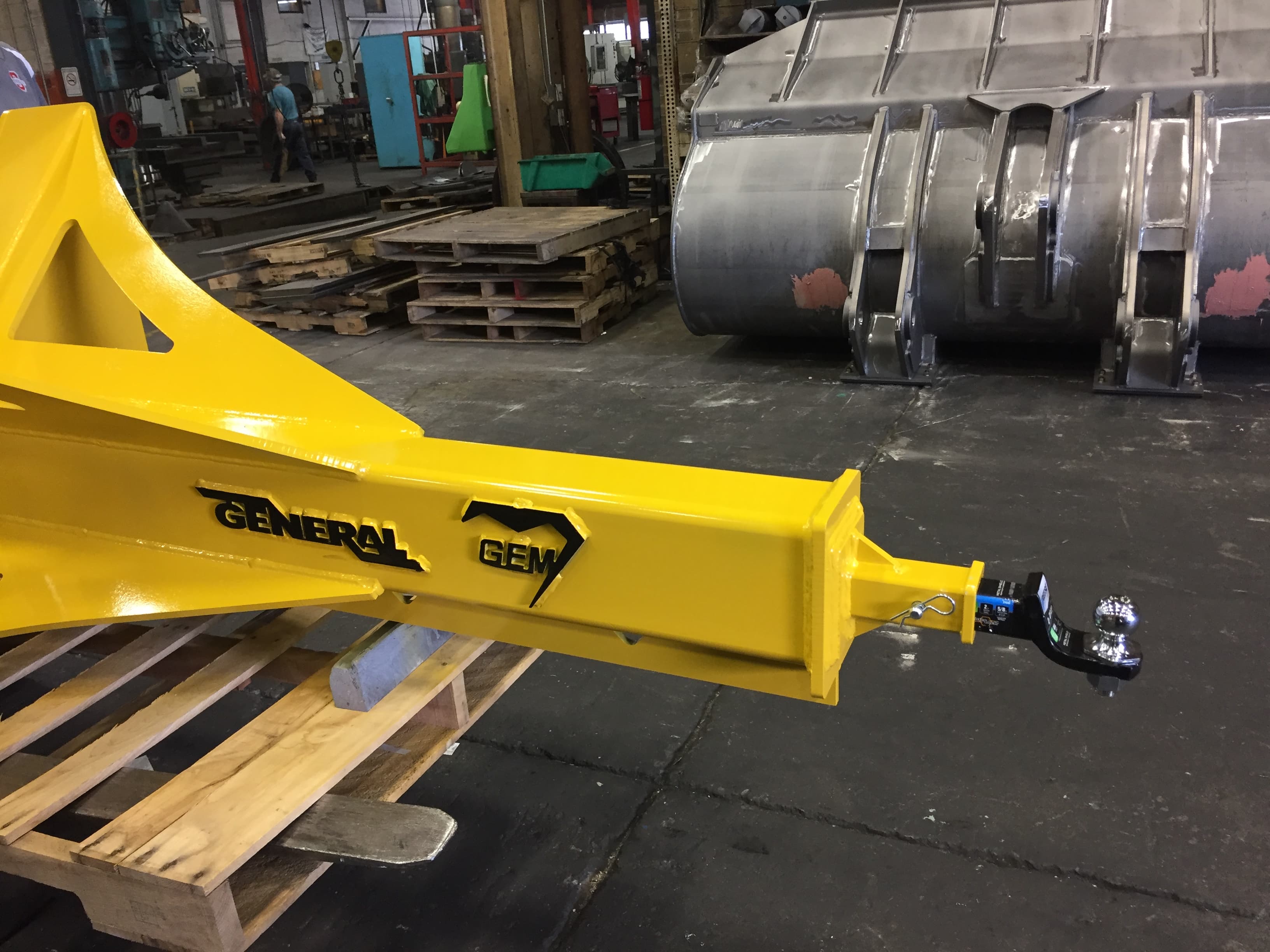 Wheel Loader Specialty Attachment Extendable Booms GEM Attachments